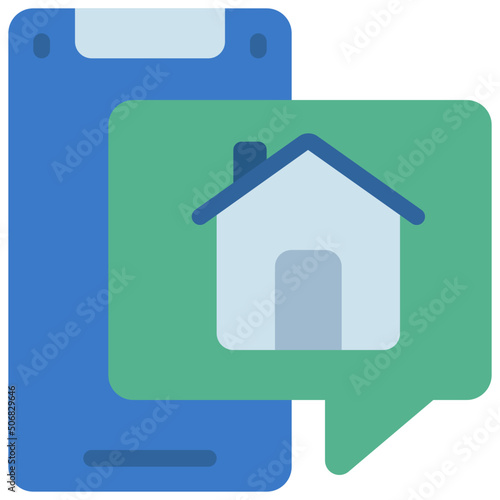 Home Mobile Message Icon
