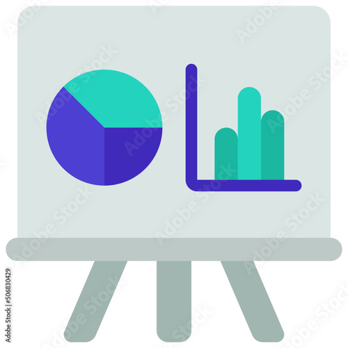 Chart Presentation Icon