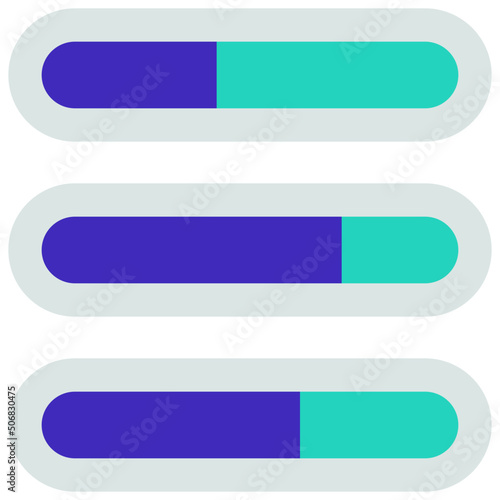 Progress Bars Icon