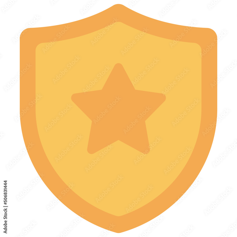 Star Shield Icon Star Shield Icon