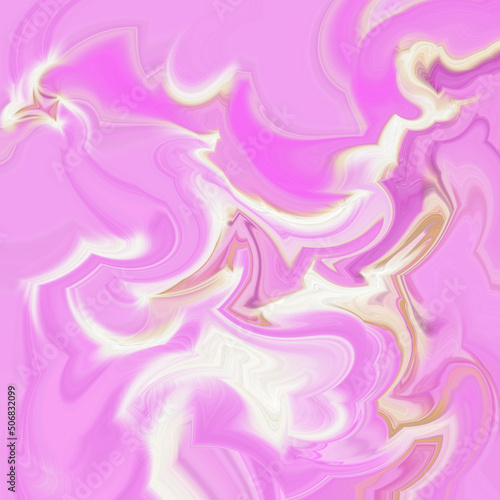 Luxurious colorful liquid marble surfaces design. Abstract pink acrylic pours liquid marble surface design. Beautiful fluid abstract paint background. close-up fragment of acrylic