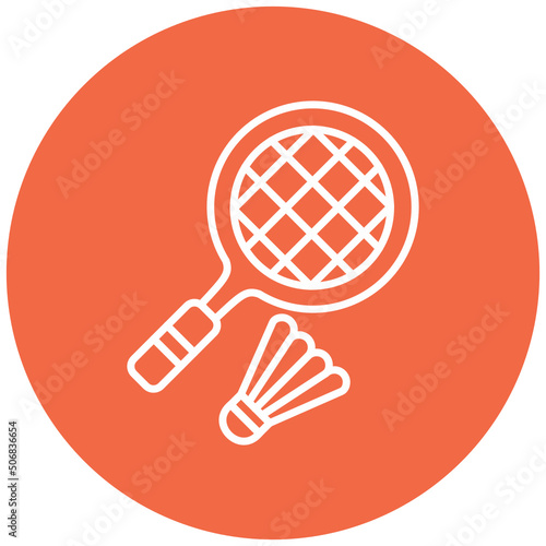 Badminton Icon