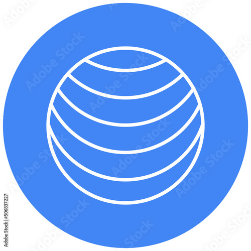 Exercise Ball Icon