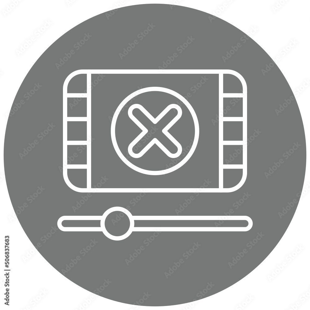 Delete Video Icon Delete Video Icon