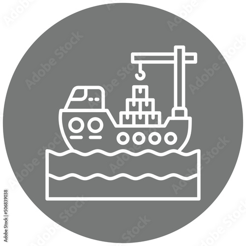 Cargo Ship Icon