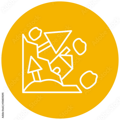 Land Slide Icon