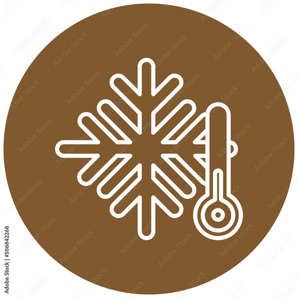 Obraz premium Cold Icon