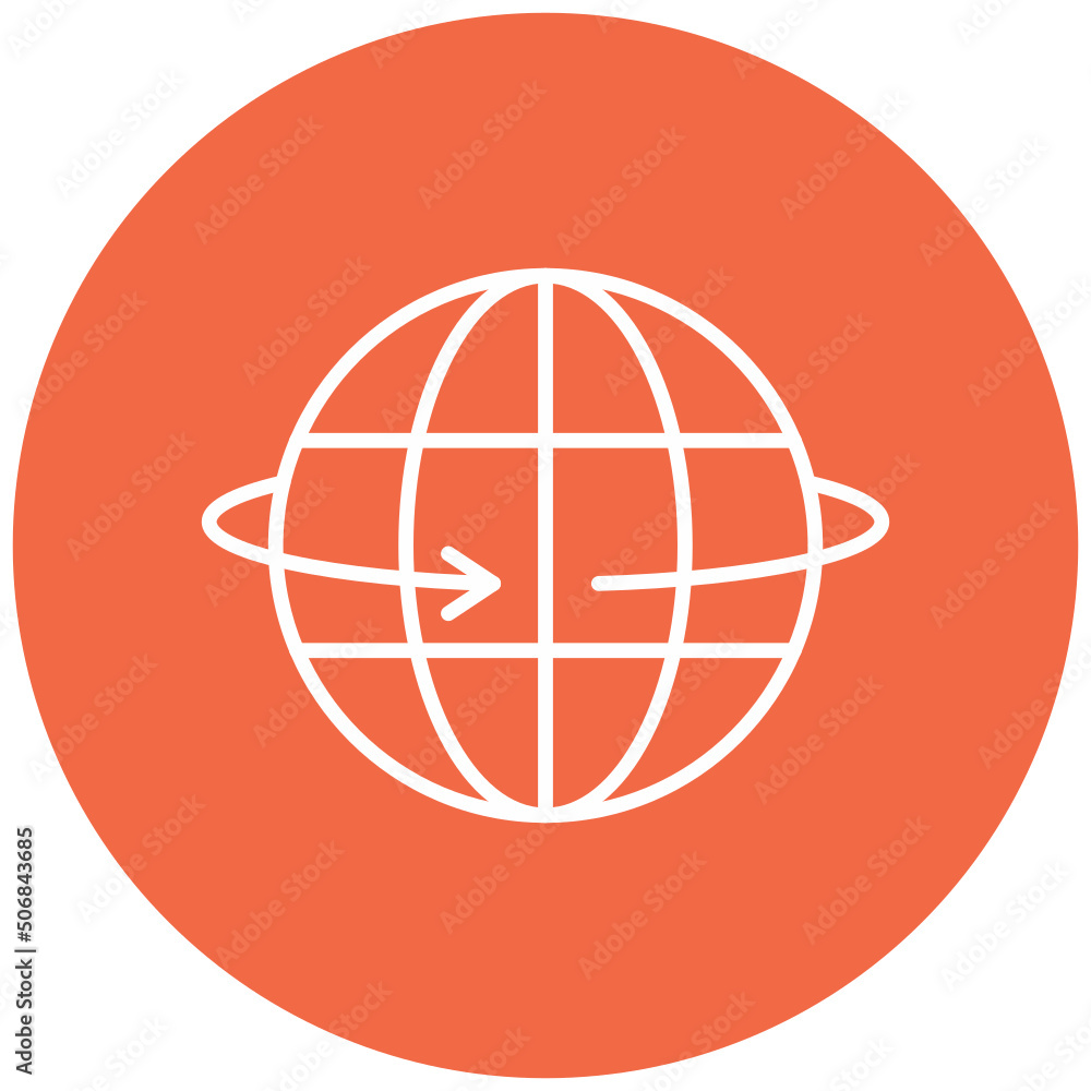 360 Degrees Icon 360 Degrees Icon
