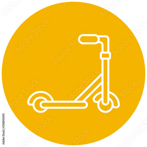 Kick Scooter Icon