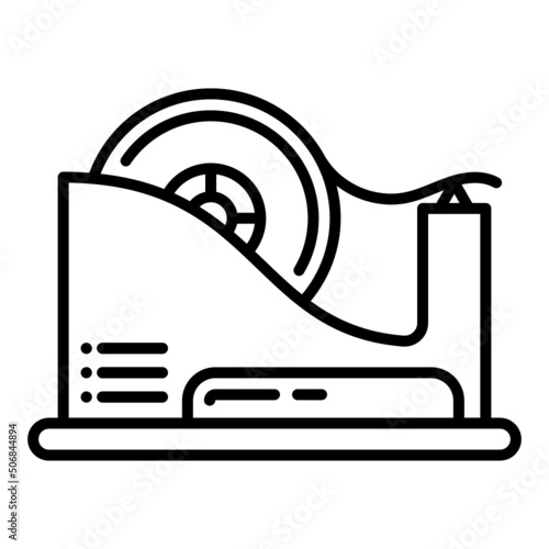 duct tape dispenser icon