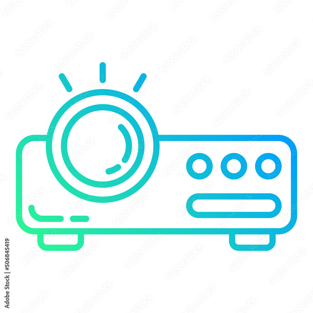 presentation projector icon presentation projector icon
