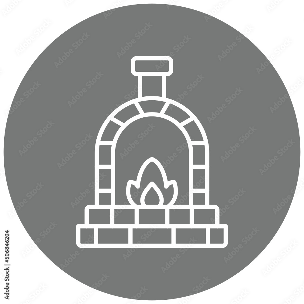 Stone oven Icon Stone oven Icon