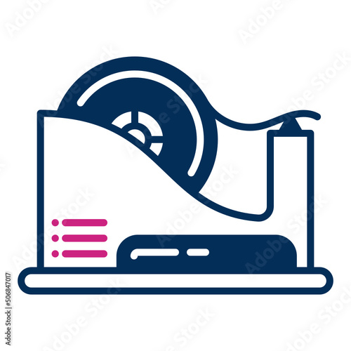 duct tape dispenser icon