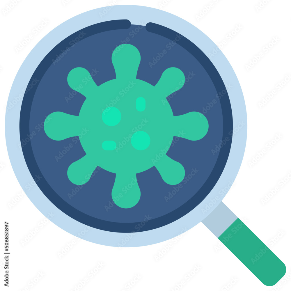 Virus Search Icon Virus Search Icon
