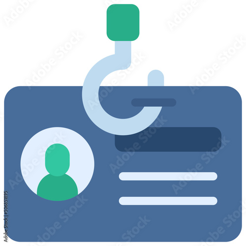 Personal Info Phishing Icon