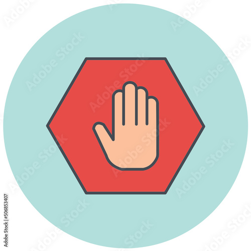 Stop Icon Design