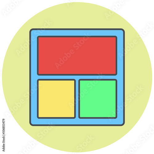Lay Out Icon Design