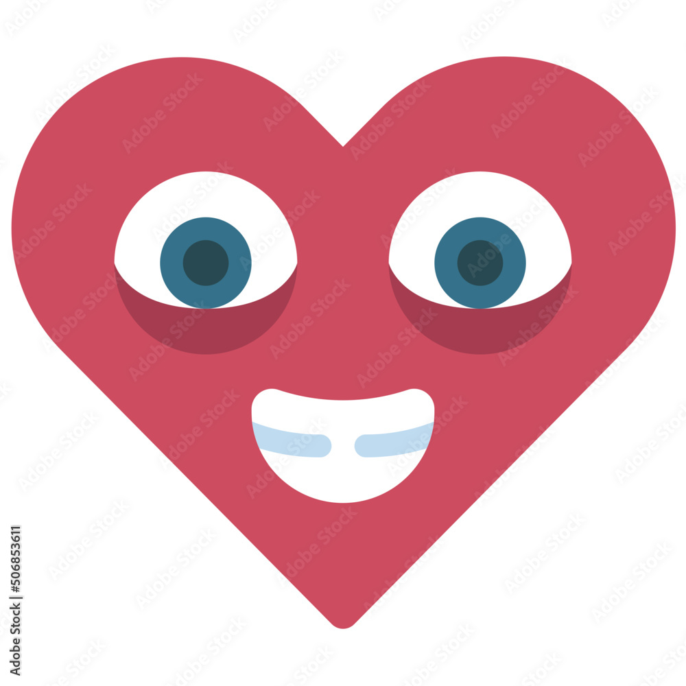 Love Heart Emoji Icon