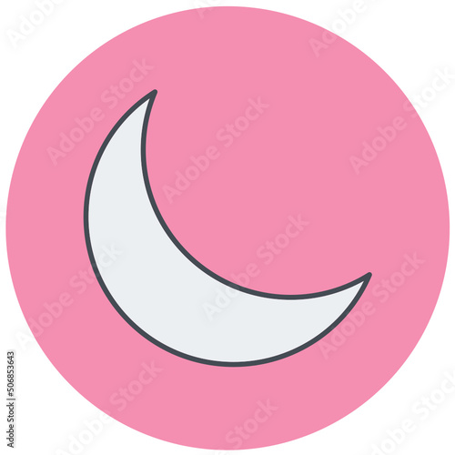 Moon Icon Design