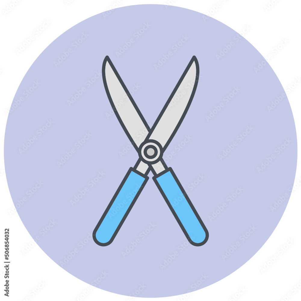 Shears Icon Design Shears Icon Design