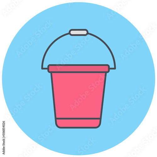 Bucket Icon Design