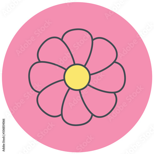 Blossom Flower Icon Design