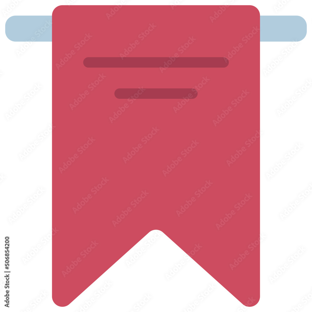 Hanging Flag Icon Hanging Flag Icon