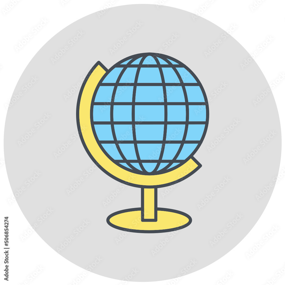 Globe Icon Design Globe Icon Design