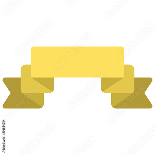 Multi Fold Ribbon Icon