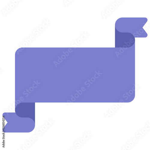 Flipped Ribbon Icon