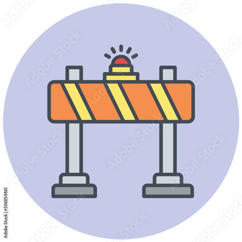 Barrier Icon Design