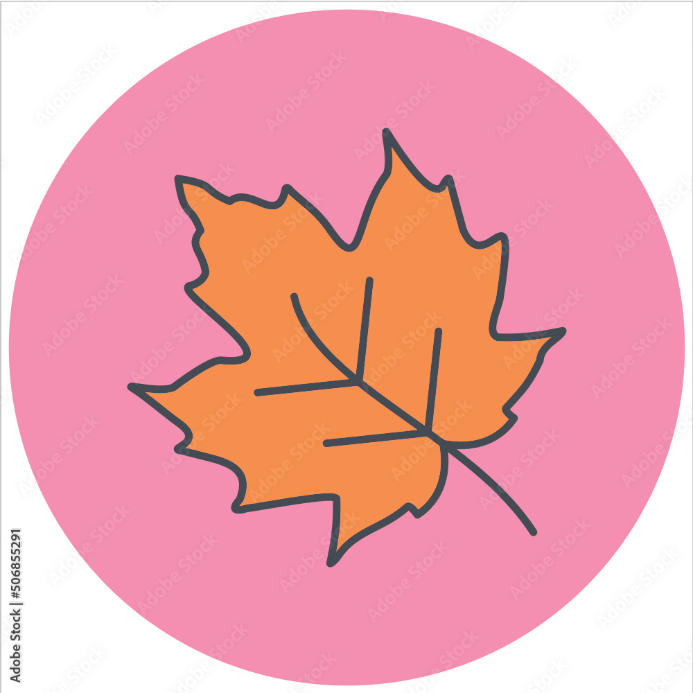 Obraz premium Autumn Icon Design