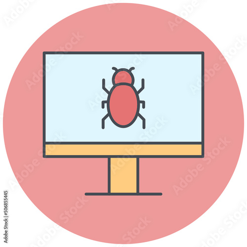 Virus Icon Design