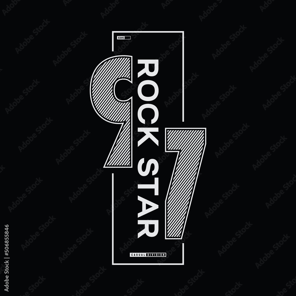 Rockstar t-shirt and apparel design Rockstar t-shirt and apparel design