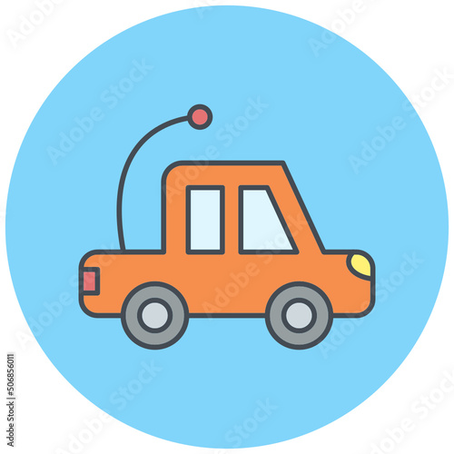 Rc Car Icon Design
