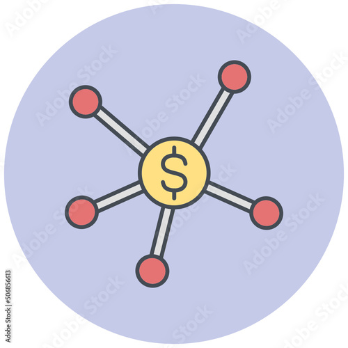 Crowd Funding Icon Design