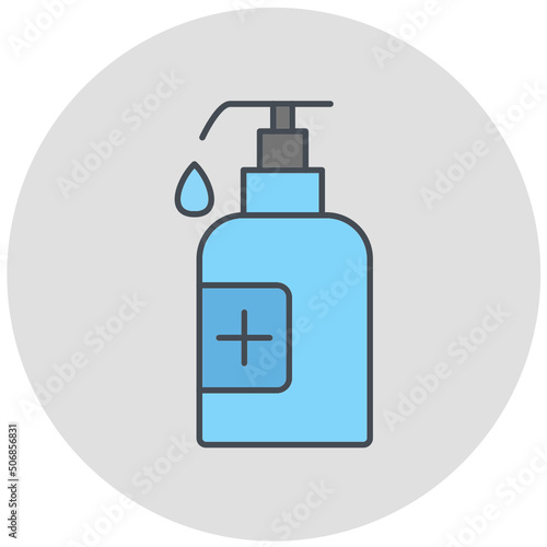 Hand Sanitizer Icon Design