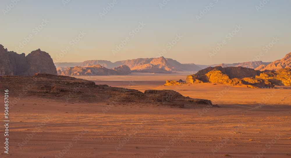 Sunset in Wadi Rum, Jordan