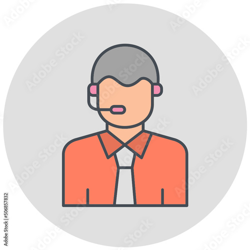 Commentator Icon Design