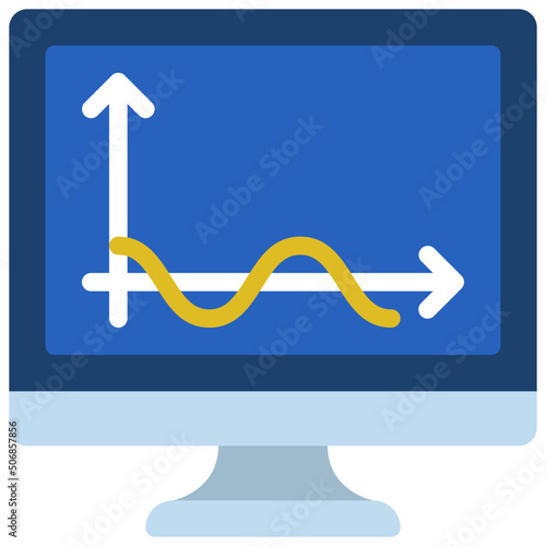 Computer Report Icon