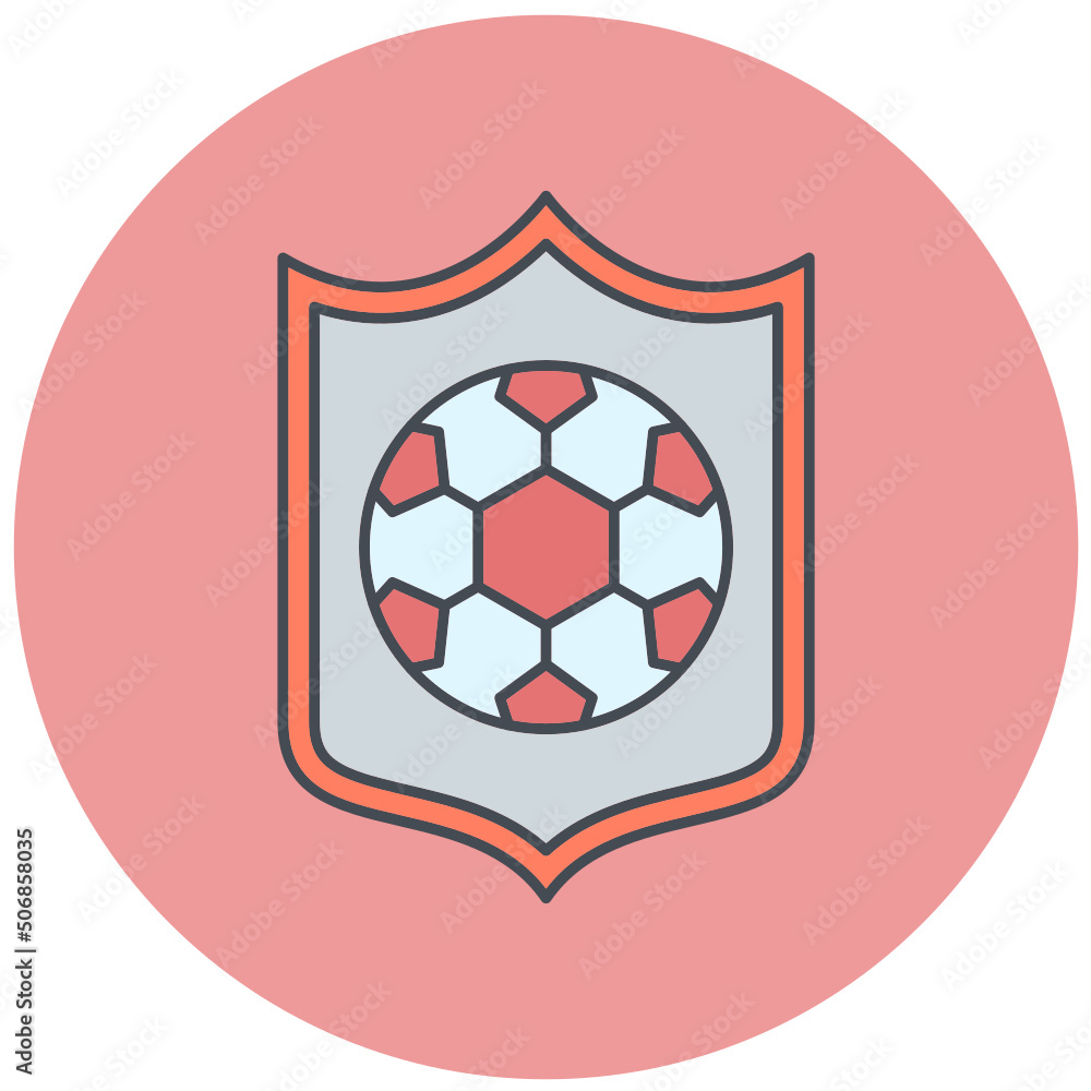 Obraz premium League Icon Design