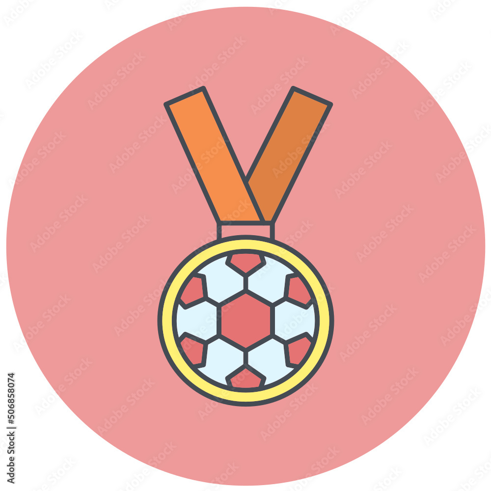Fototapeta premium Medal Icon Design