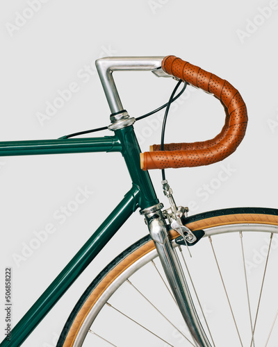 Vintage and elegant road bicycle