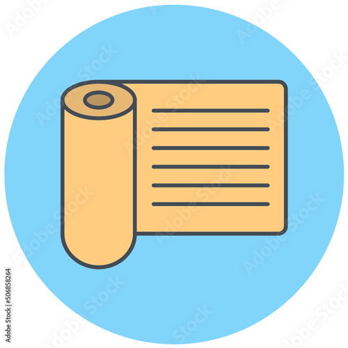 Wrapping Paper Icon Design