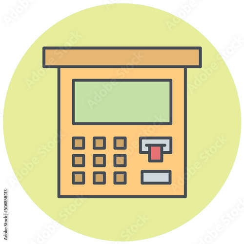 Ticket Machine Icon Design