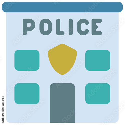 Police Station Icon