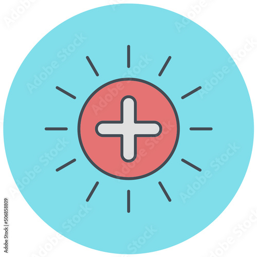 Positive Ion Icon Design