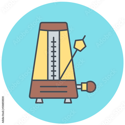 Metronome Icon Design