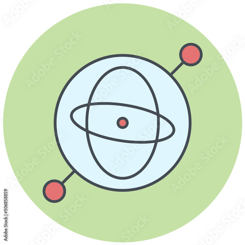 Gyroscope Icon Design