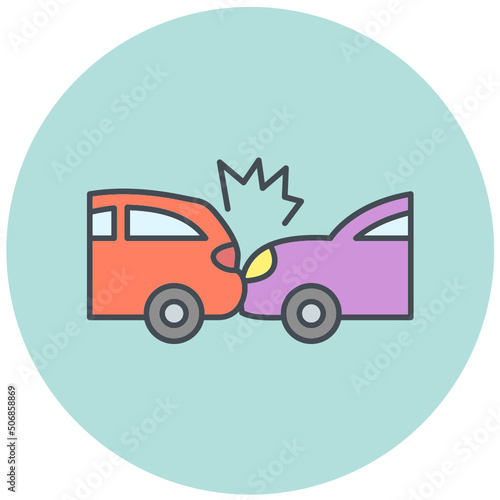 Collision Icon Design